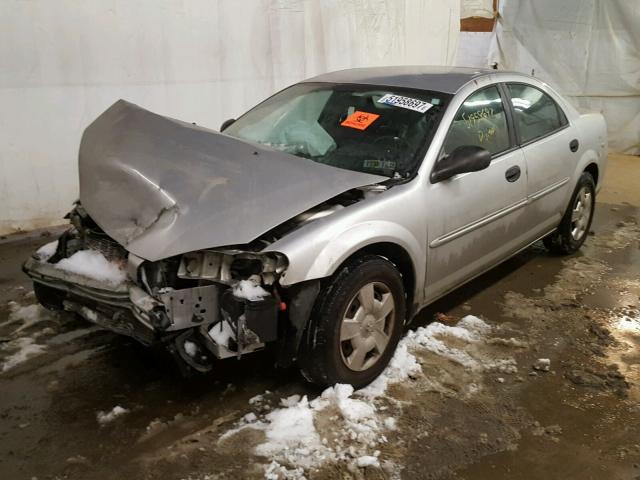 1B3EL36X13N517996 - 2003 DODGE STRATUS SE SILVER photo 2