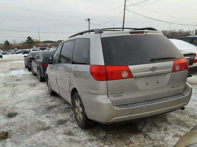 5TDZK23C58S100588 - 2008 TOYOTA SIENNA CE TAN photo 3