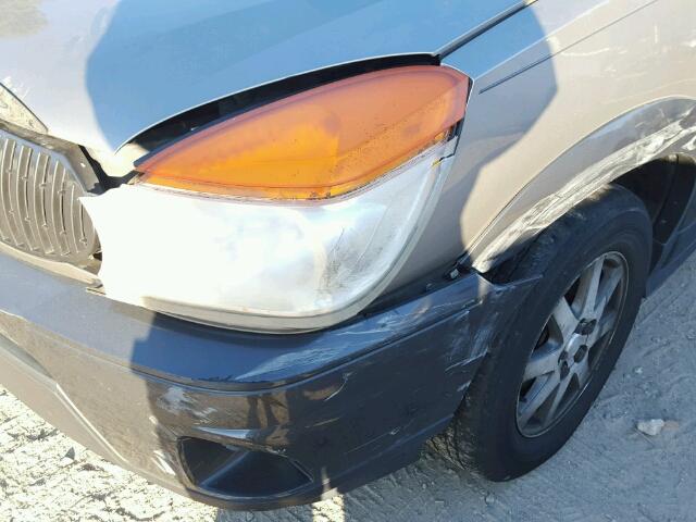 3G5DB03E02S502304 - 2002 BUICK RENDEZVOUS TAN photo 9