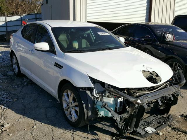 5XXGN4A72DG127372 - 2013 KIA OPTIMA EX WHITE photo 1