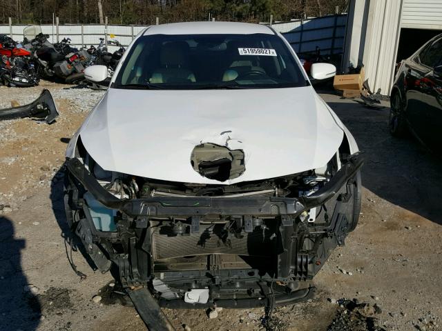 5XXGN4A72DG127372 - 2013 KIA OPTIMA EX WHITE photo 9