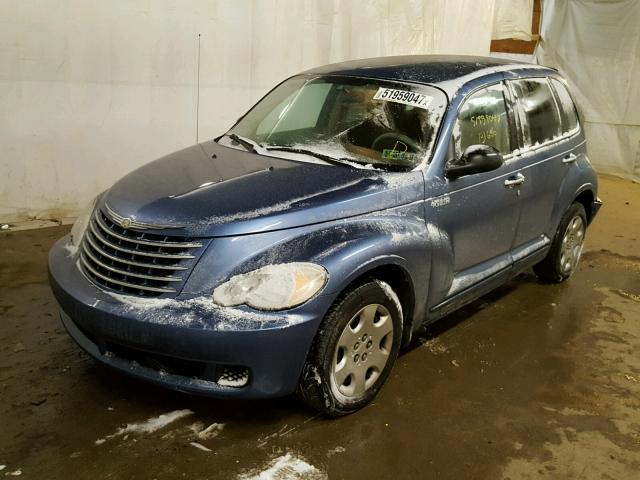 3A4FY58B46T203971 - 2006 CHRYSLER PT CRUISER BLUE photo 2