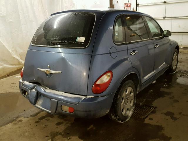 3A4FY58B46T203971 - 2006 CHRYSLER PT CRUISER BLUE photo 4