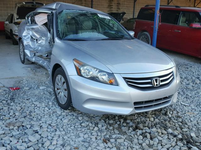 1HGCP2F37BA108474 - 2011 HONDA ACCORD LX SILVER photo 1