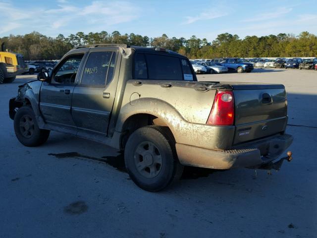 1FMZU67E51UC07697 - 2001 FORD EXPLORER S GREEN photo 3