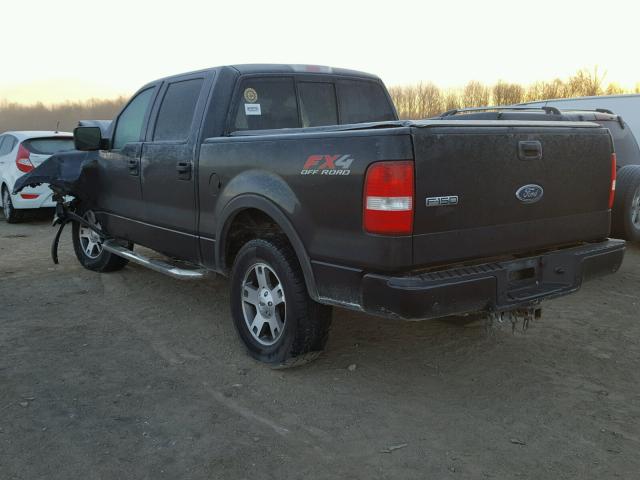 1FTPW14574KC86335 - 2004 FORD F150 SUPER BLACK photo 3