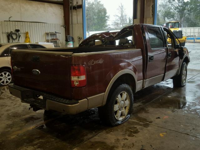 1FTPW14V46KD88694 - 2006 FORD F150 SUPER BROWN photo 4