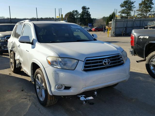 JTEDS42AX82059092 - 2008 TOYOTA HIGHLANDER WHITE photo 1