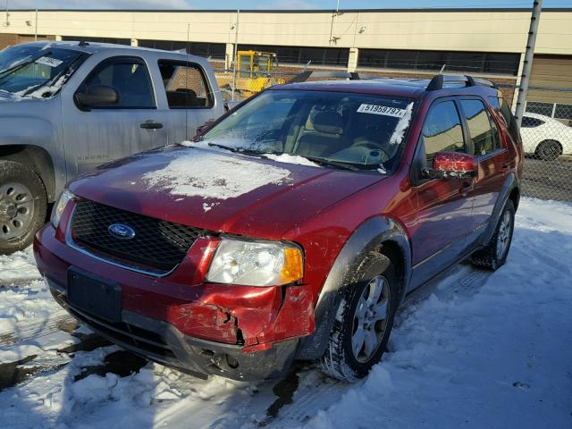 1FMZK02106GA35432 - 2006 FORD FREESTYLE RED photo 2