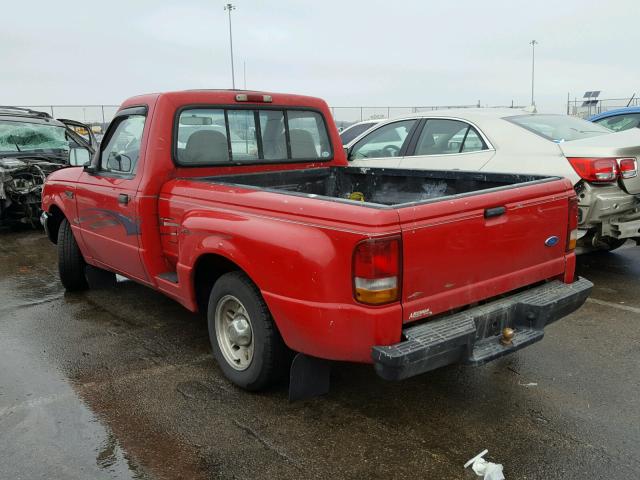 1FTCR10A6TPA96584 - 1996 FORD RANGER RED photo 3