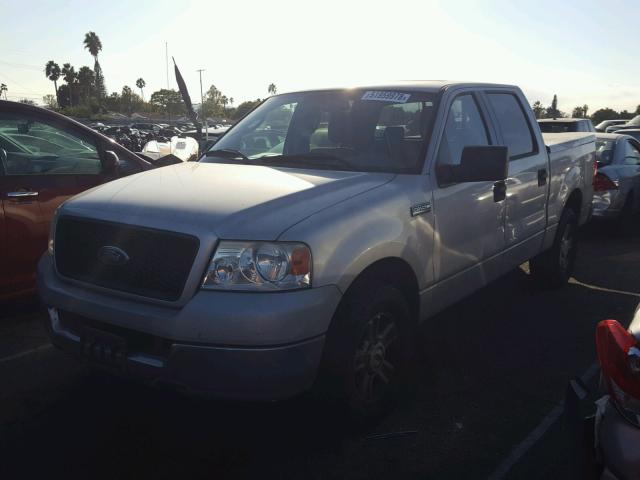 1FTPW12534KC84942 - 2004 FORD F-150 SILVER photo 2