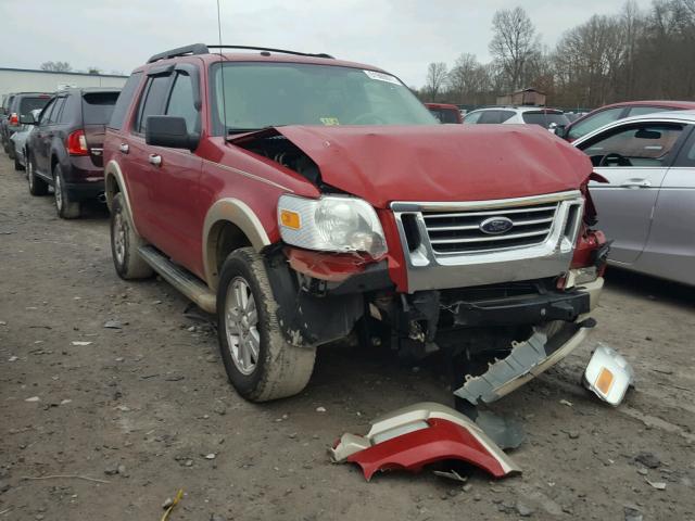 1FMEU7EEXAUA67332 - 2010 FORD EXPLORER E RED photo 1