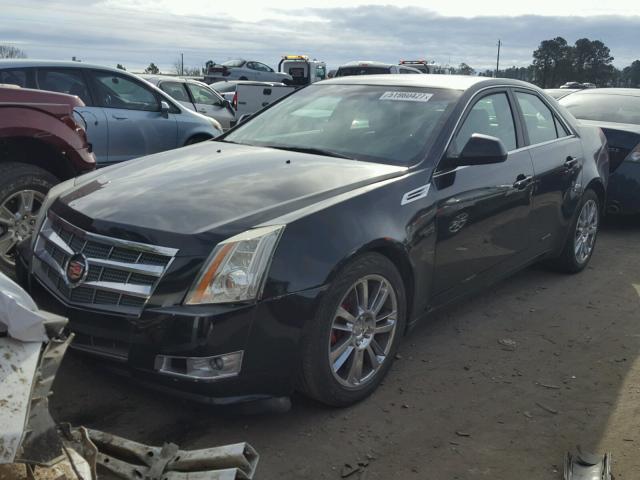 1G6DT57V090109520 - 2009 CADILLAC CTS HI FEA BLACK photo 2