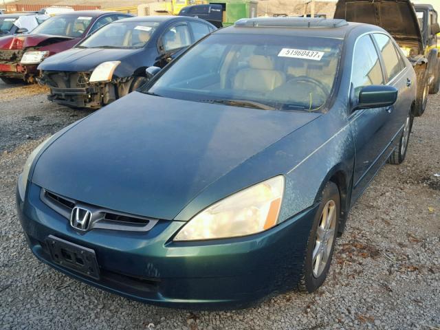 1HGCM66513A043558 - 2003 HONDA ACCORD EX GREEN photo 2