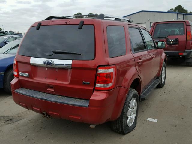 1FMCU9EG4CKB25874 - 2012 FORD ESCAPE LIM RED photo 4