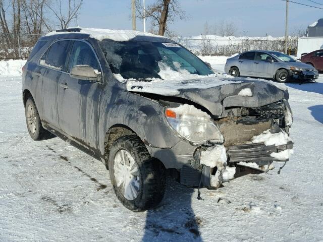 2CNALDEW3A6321292 - 2010 CHEVROLET EQUINOX LT GRAY photo 1