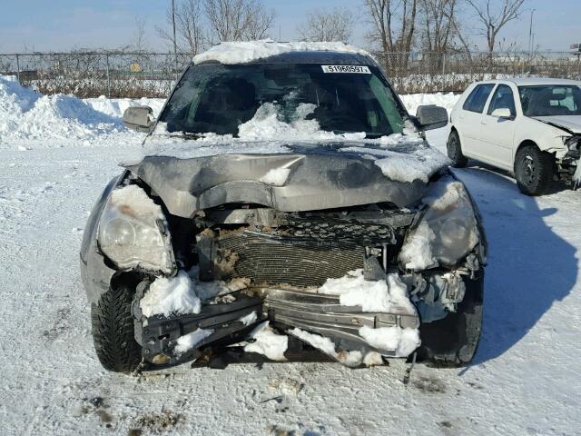 2CNALDEW3A6321292 - 2010 CHEVROLET EQUINOX LT GRAY photo 9