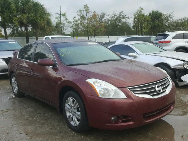 1N4AL2AP4BN436509 - 2011 NISSAN ALTIMA BAS BURGUNDY photo 1