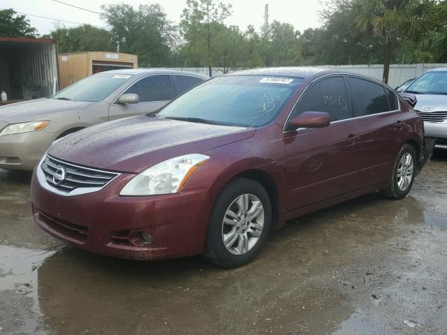 1N4AL2AP4BN436509 - 2011 NISSAN ALTIMA BAS BURGUNDY photo 2