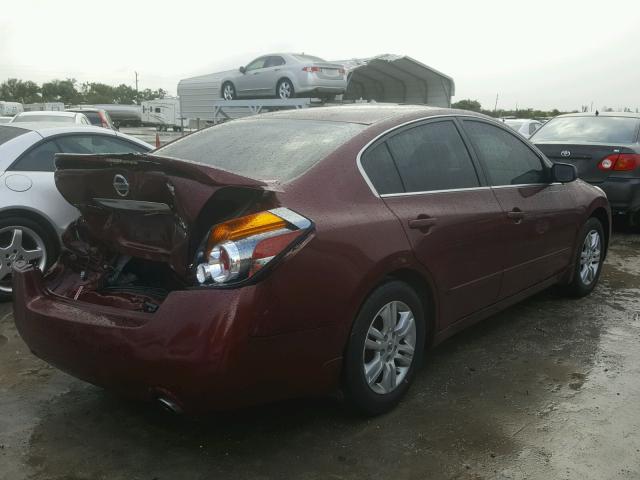 1N4AL2AP4BN436509 - 2011 NISSAN ALTIMA BAS BURGUNDY photo 4