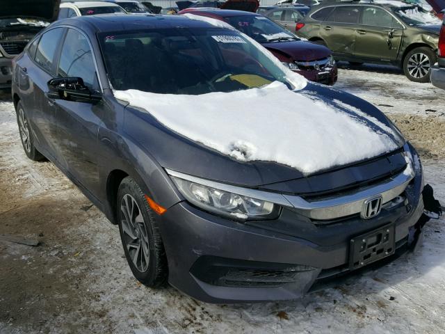 19XFC2F71GE057908 - 2016 HONDA CIVIC EX GRAY photo 1