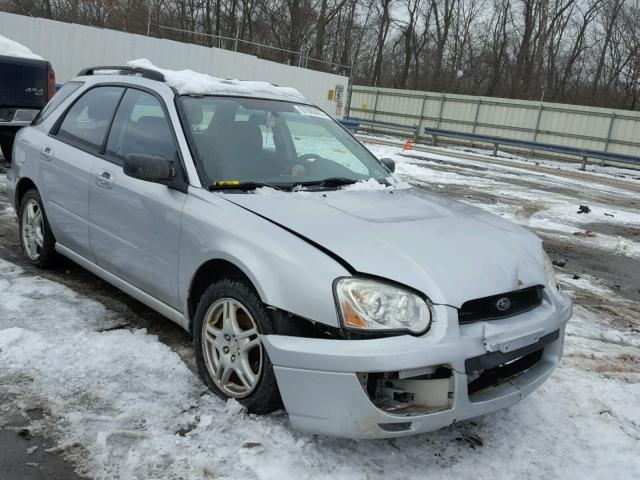 JF1GG67575H818645 - 2005 SUBARU IMPREZA RS SILVER photo 1