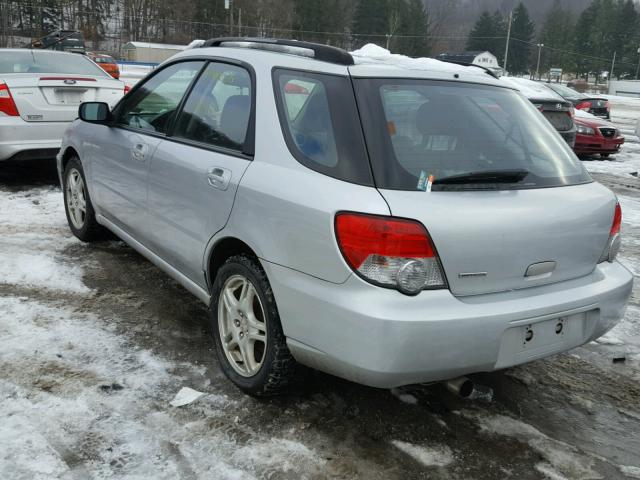 JF1GG67575H818645 - 2005 SUBARU IMPREZA RS SILVER photo 3