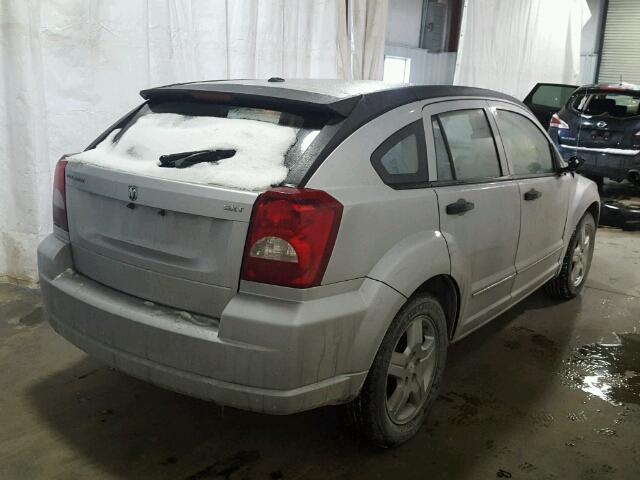 1B3HB48B78D723456 - 2008 DODGE CALIBER SX SILVER photo 4