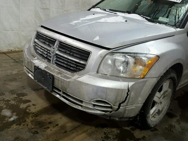 1B3HB48B78D723456 - 2008 DODGE CALIBER SX SILVER photo 9