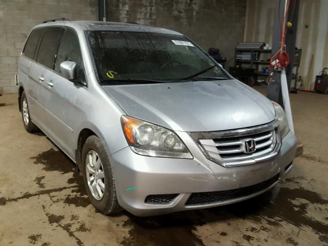 5FNRL3H66AB105704 - 2010 HONDA ODYSSEY EX SILVER photo 1