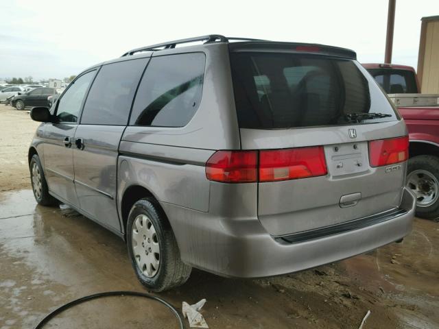 2HKRL1855YH611337 - 2000 HONDA ODYSSEY LX GRAY photo 3