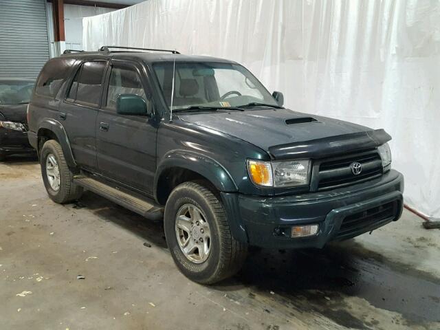 JT3HN86R1Y0291049 - 2000 TOYOTA 4RUNNER SR GREEN photo 1