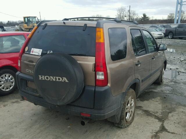 SHSRD78824U241850 - 2004 HONDA CR-V EX GOLD photo 4