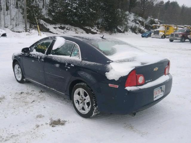 1G1ZC5EB4AF273570 - 2010 CHEVROLET MALIBU 1LT 蓝色 照片 3
