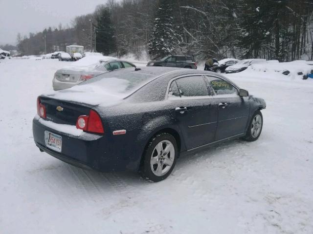 1G1ZC5EB4AF273570 - 2010 CHEVROLET MALIBU 1LT BLUE photo 4