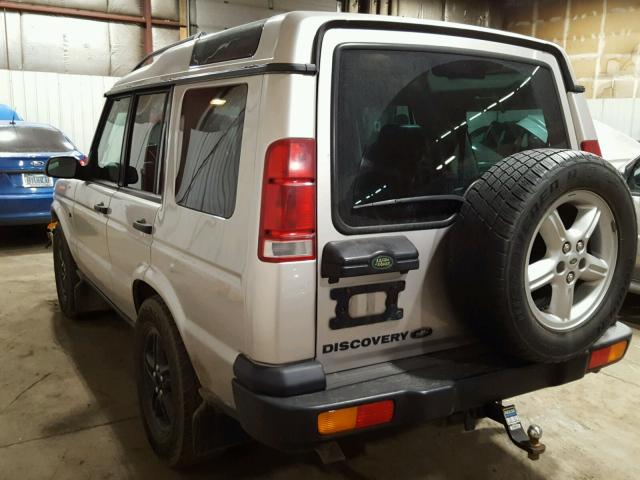 SALTY1545YA279354 - 2000 LAND ROVER DISCOVERY SILVER photo 3