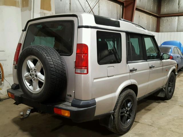 SALTY1545YA279354 - 2000 LAND ROVER DISCOVERY SILVER photo 4