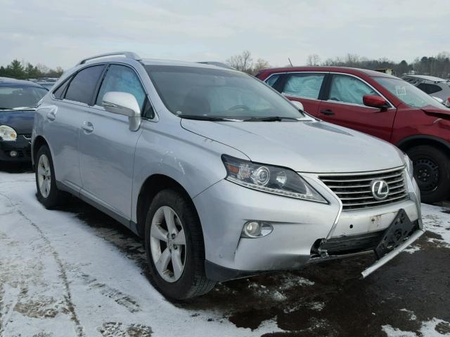 2T2BK1BA7EC237818 - 2014 LEXUS RX 350 SILVER photo 1