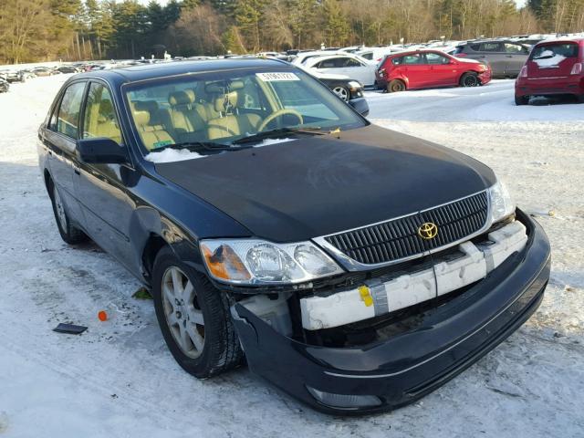 4T1BF28B0YU012531 - 2000 TOYOTA AVALON XL BLACK photo 1