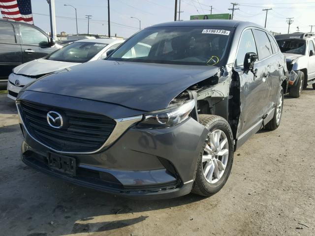 JM3TCBBY2G0124338 - 2016 MAZDA CX-9 TOURI GRAY photo 2