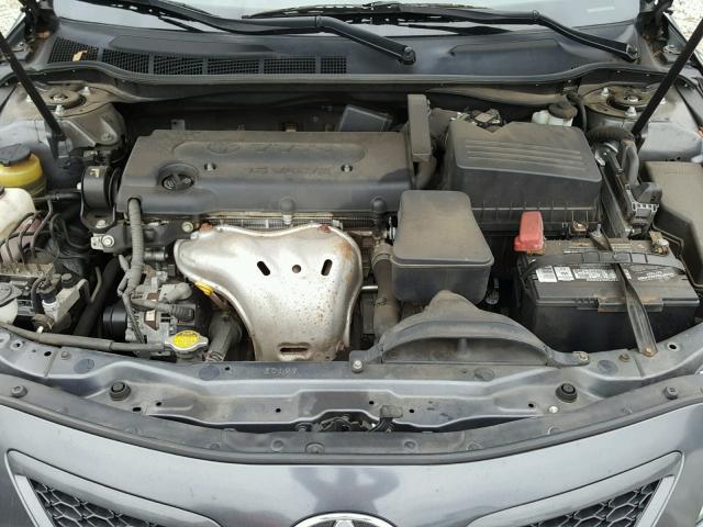 4T1BE46K49U281697 - 2009 TOYOTA CAMRY BASE GRAY photo 7