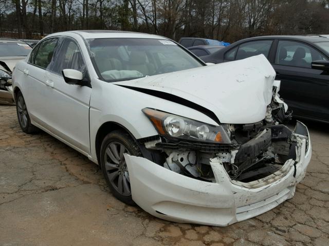 1HGCP2F8XBA027187 - 2011 HONDA ACCORD EXL WHITE photo 1