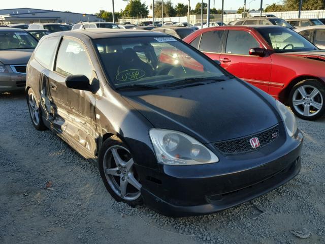 SHHEP33584U502738 - 2004 HONDA CIVIC SI BLACK photo 1