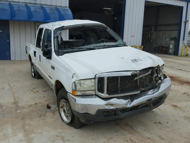 1FTNW21F02EB69363 - 2002 FORD F250 SUPER WHITE photo 1