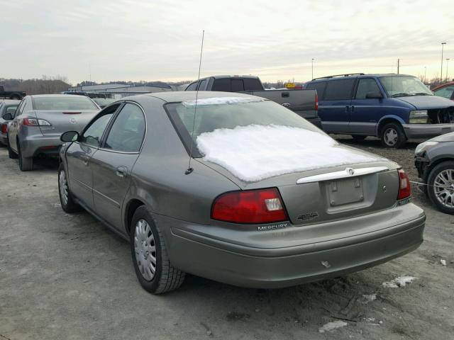 1MEFM50U83A628433 - 2003 MERCURY SABLE GS BROWN photo 3