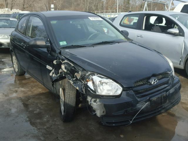 KMHCM36C19U140872 - 2009 HYUNDAI ACCENT GS BLACK photo 1