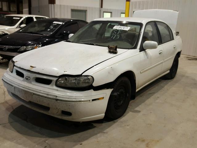 1G3NB52M0X6328054 - 1999 OLDSMOBILE CUTLASS GL WHITE photo 2