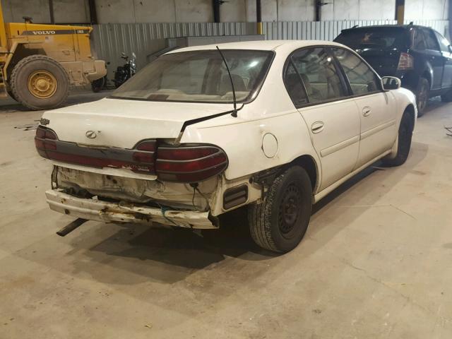 1G3NB52M0X6328054 - 1999 OLDSMOBILE CUTLASS GL WHITE photo 4