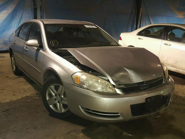 2G1WT58K569102616 - 2006 CHEVROLET IMPALA LT SILVER photo 1