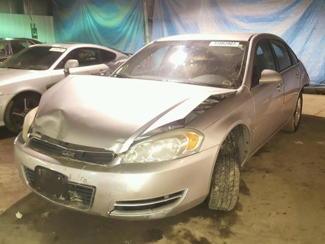 2G1WT58K569102616 - 2006 CHEVROLET IMPALA LT SILVER photo 2